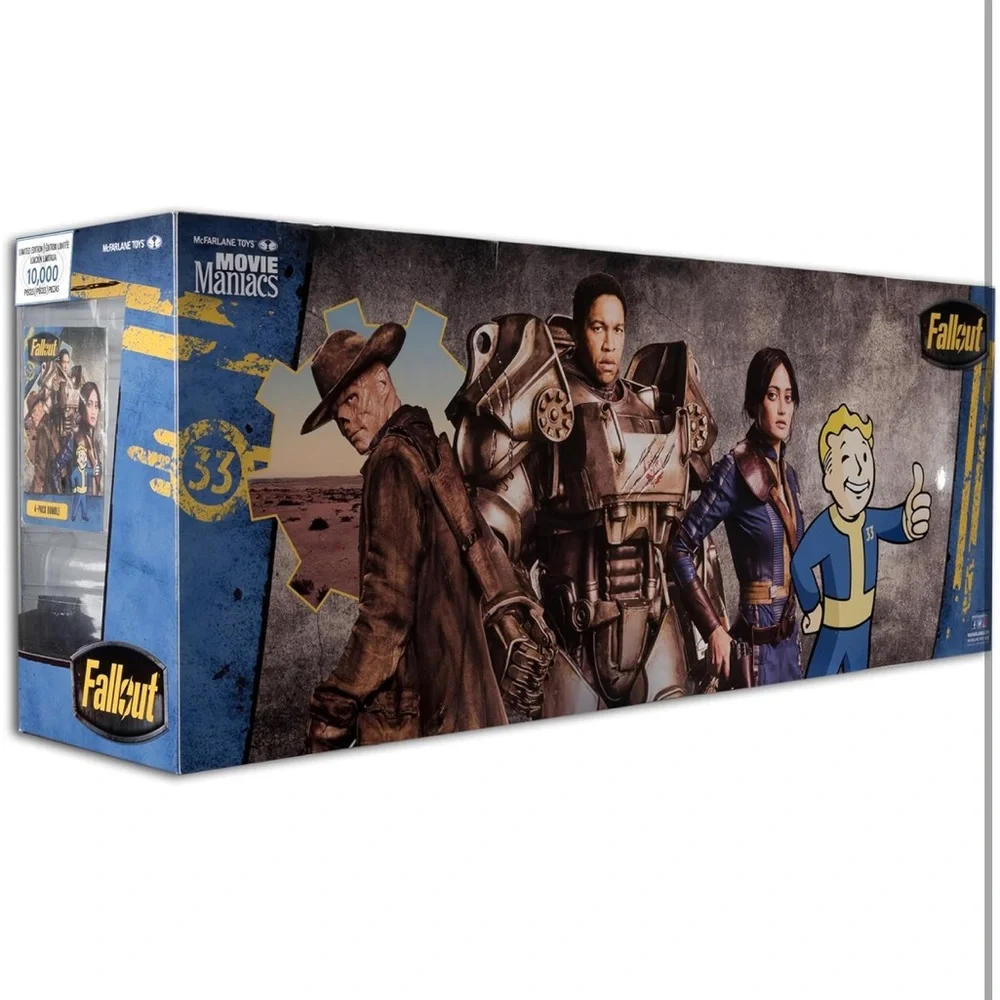 Fallout: Lucy/Maximus/Ghoul/Vault Boy 4 Pack - 6" Figures - BNIB ☣️ - Picture 4 of 15